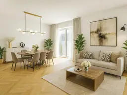 TERRASSENHIT – Wohnen mit Ausblick und Citynähe - ca. 57 m² WFL - 2 Zimmer - Erstbezug - Baujahr 2025 - Absolute Ruhelage