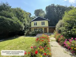 KLEINGARTENHAUS in Grünruhelage | ca. 700 m² Eigengrund | 3 Zimmer | ca. 120 m² NFL | Garage &amp; Keller