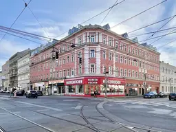 GESCHÄFTSLOKAL IN TOLLER LAGE - NÄHE U1 KEPLERPLATZ - FUSSGÄNGERZONE - SANIERUNGSBEDÜRFTIG