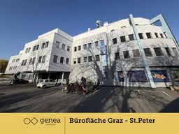Preis All Inklusive - Moderne Bürofläche mit 263 m² im 1. OG - individuell gestaltbar – Top Lage in St. Peter mit Straßenbahn vor der Tür