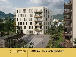 Zeitgemäß wohnen im autofreien Stadtquartier | LUMINA | Erstbezug