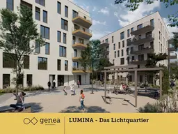Helle Neubauwohnung mit Freifläche in Top-Lage | LUMINA | Erstbezug