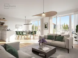 MODERNE 4 ZIMMERWOHNUNG MIT BALKON - ERSTBEZUG
