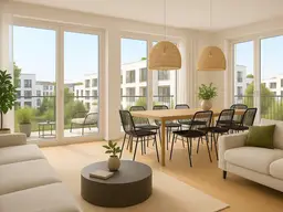 4 Zimmer Wohnung mit Dachterrasse