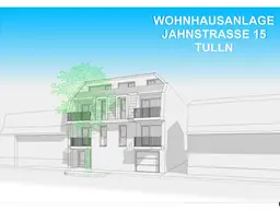 Baugrundstück mit Bebauungsstudie für 8 Wohneinheiten im Zentrum von Tulln