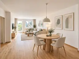 3-Zimmer-Erstbezugswohnung mit Balkon in Bahnhofsnähe