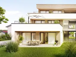 traumhafte Wohlfühllage: Erstbezugs Gartenwohnung - 3 Zimmer 