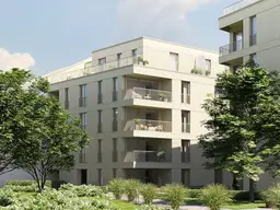 moderne 4-Zimmer Neubauwohnung mit Balkon im Herz-Jesu Viertel - Erstbezug 