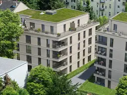 Herz-Jesu Viertel: 2-Zimmer Neubauwohnung mit Balkon 