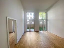 moderne 3-Zimmer Neubauwohnung mit Terrasse und Garten! 