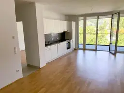 2-Zimmer Neubauwohnung mit großer Loggia 