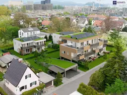 Ein cooles modernes Penthouse zum Träumen &amp; Genießen - riesige Sonnenterrasse mit Blick ins Grüne - sehr gute Verkehrsanbindung - PREISREDUKTION von insgesamt 2,3 % beim Ankauf einer Wohnung!