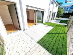 Fire Sale! Townhouse mit Erd-Power und Ruhegarantie! Hausfeeling - Familien-Hit! Garten + Erdwärme + Absolute Ruhelage + Tiefgarage + Ideale Süd Ausrichtung! Nachhaltig und zukunftssicher investiert!