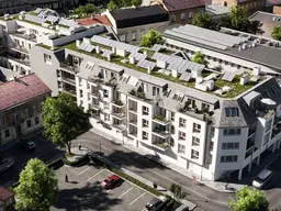 ZUM JUNGBRUNNEN! Ganz oben / Klein aber OHO / Mein Eigentum! Ideal aufgeteilt + Großer Balkon + Beste Infrastruktur + Hochwertige Materialien + Garagenplatz optional!