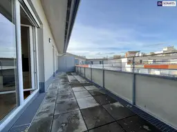 SONNEN-TRAUM dank Dachterrasse, Direktblick auf den Schöckl - Innenhoflage, hell und modern geschnittene Mietwohnung! Ab sofort!