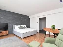 Entzückende, moderne, vollmöblierte Garconniere mit 40m² - 3D-Rundgang vorhanden!