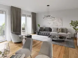 Jetzt Early Bird Aktion sichern! ZUM JUNGBRUNNEN! Besser geht´s nicht - Kleinwohnung mit Riesenterrasse! Viel Freiraum + Maximaler Platz auf minimaler Fläche + Beste Infrastruktur + Hochwertige Materialien + Garagenplatz optional!