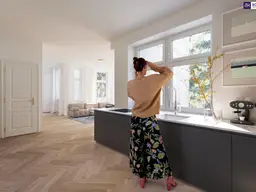 WOW - Top sanierter Altbautraum in ruhiger Seitengasse! U-Bahn um´s Eck + Blick ins Grüne + Tolle Raumaufteilung + Hochwertige Ausstattung + Stil und Eleganz! Jetzt zugreifen!