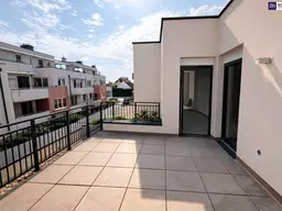 Eine Sonnenterrasse vom Feinsten. 3 Zimmer in Hofruhelage im Erstbezug! Ab Q3/26