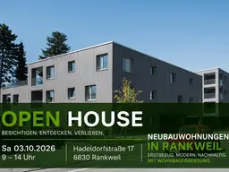 Provisionsfrei &amp; förderbar – moderne Wohnung im Erstbezug in Rankweil | Haus B - TOP 6