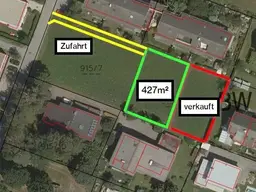 Baugrundstück mit ca. 427m² in sonniger &amp; ruhiger Lage in Feldkirch-Nofels!