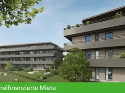 Neubau-Highlight: Stilvolle Singlewohnung mit 16 m² Balkon und Einbauküche - Miete - 1 Zimmer 