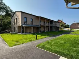 ERSTBEZUG - 3-Zimmer-Wohnung im Landhausstil mit Balkon - Tierpark &amp; Badesee in der Nähe - geförderte Miete - 3 Zimmer 