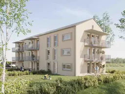 PROVISIONSFREI - Erstbezug - Lichtdurchflutete 4-Zimmer-Wohnung mit Balkon - geförderte Miete - 4 Zimmer 