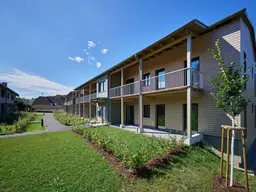 PROVISIONSFREI - ERSTBEZUG - wunderschöne Gartenwohnung in ruhiger Lage mit tollem Ausblick - geförderte Miete - 3 Zimmer 