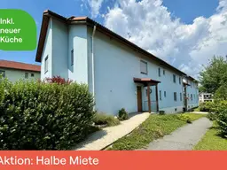AKTIONSWOHNUNG &amp; NEUE KÜCHE - Lichtdurchflutete 3-Zimmer-Wohnung mit Balkon und Carportparkplatz in ruhiger Lage - geförderte Miete ODER geförderte Miete mit Kaufoption - 3 Zimmer 