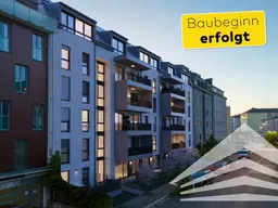 Baubeginn erfolgt! "PILLmein" - 2 Raumwohnung mit 9 m² Balkon (Top 1.12)