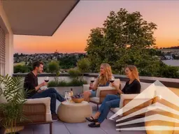 *Verkaufsstart* Green Living Türnberg - 3 Zimmer Neubauwohnung mit Dachterrasse (Top 5)