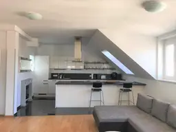 Dachterrassenwohnung: großzügig heller Wohn- /Küchenbereich (Eckwohnung)