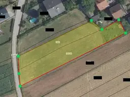 [06595] Ruhiges Baugrundstück mit Grünlandanteil 