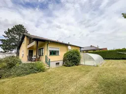 [06604] Landhaus - Garge - überdachter Pool - Gartenhaus mit Sauna