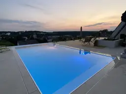 +PHÄNOMENALE Villa mit traumhaftem Panorama, Klima, Pool, Sauna, Designermöbel, direkt in Oberpullendorf zu kaufen!