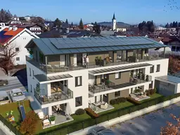 Henndorf: Neuerbaute Dachgeschoss-Garconniere mit Südterrasse!