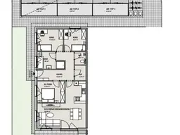 FernBlick 3: 4-Zimmer-Gartenwohnung mit Südterrasse in Perwang am Grabensee!