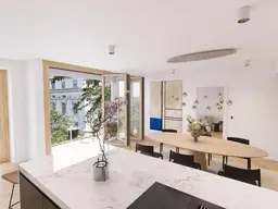 Großzügige Signature Wohnung mit Blick auf das Palais Schönburg | Stiege 2 Top 08