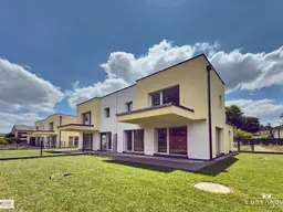 NEU! ++ ERSTBEZUG / ZIEGELMASSIV / SCHÜSSELFERTIG ++ 152,50 m² ++ 5 ZIMMER + 2 BALKONE + TERRASSE + EIGENGARTEN + 2 PKW Stellplätze ++