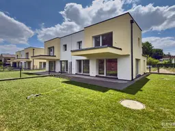 NEU! ++ ERSTBEZUG / ZIEGELMASSIV / SCHÜSSELFERTIG ++ 152,50 m² ++ 5 ZIMMER + 2 BALKONE + TERRASSE + EIGENGARTEN + 2 PKW Stellplätze ++