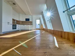 NEU! ++ PKW-GARAGENPLATZ ++ KÜCHE + KLIMAANLAGE ++ 3-ZIMMER-DACHGESCHOSSWOHNUNG MIT 2 TERRASSEN ++ EIGENTUM ++ 1210 WIEN ++