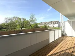 MARIA ENZERSODRF: ERSTBEZUG - Ruhige 2-Zimmer Wohnung mit Grünblick!!
