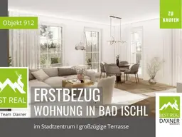 Erstbezug: Exklusive Terrassenwohnung im Zentrum von Bad Ischl!