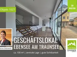 Attraktives Geschäftslokal in Ebensee zu mieten