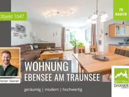 Traumhafte 3-Zimmer-Wohnung mit Bergblick in Ebensee am Traunsee