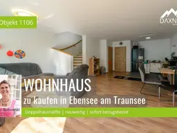 Sofort bezugsbereit – moderne Doppelhaushälfte in Ebensee am Traunsee