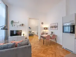 Altbau-Cityapartment komplett hofseitig &amp; ruhig – sofort bezugsfertig | 3 Zimmer