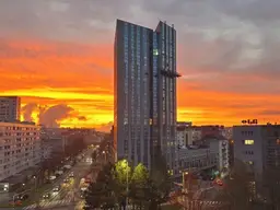 Top ausgestattete 2-Zimmer-Wohnung mit Loggia – Urbanes Leben mit grandioser Aussicht im High Five Linz!