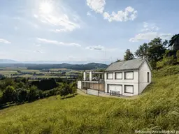 8452 Mattelsberg: Baugrundstück mit fertiger Genehmigung für exklusives Einfamilienhaus mit Pool